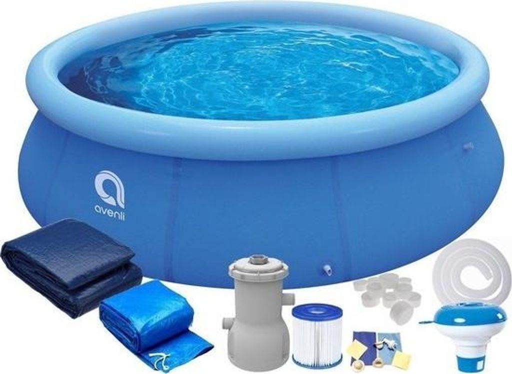 Piscine gonflable Avenli 244 x 63 cm avec pompe - kit Image du produit 