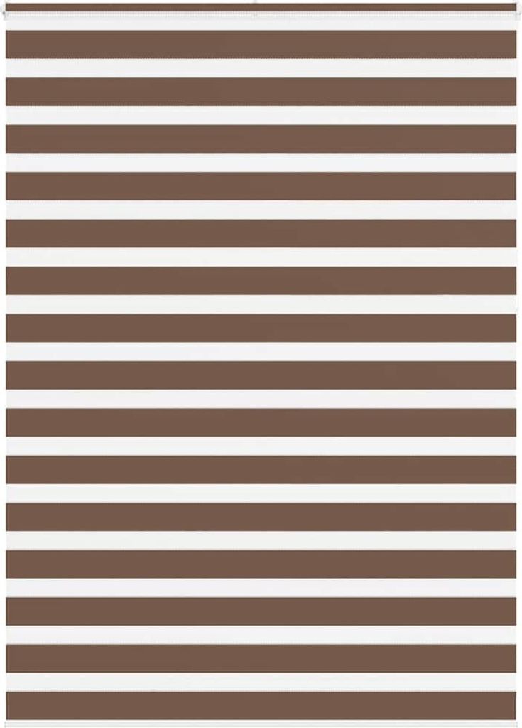 Doppelrollo Braun 160x230 cm Stoffbreite 155,9 cm Polyester