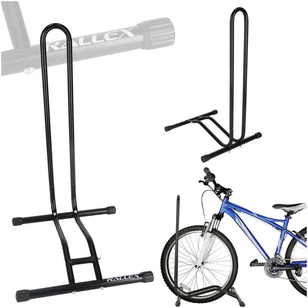 Enkele Metalen Fietsstandaard Zwart Productafbeelding 
