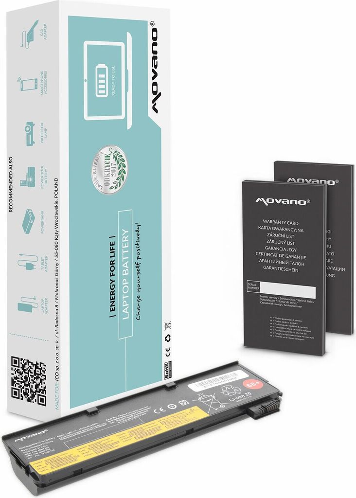 45N1127 Akku für Lenovo ThinkPad T440 T450s X240 Produktbild 