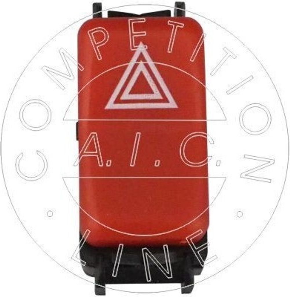 AIC Warnblinkschalter 50954 passend für MERCEDES-BENZ Stufenheck (W124) C-Klasse Limousine (W202) 190 (W201) W124 T-modell (S124) W124 Coupe (C124)
