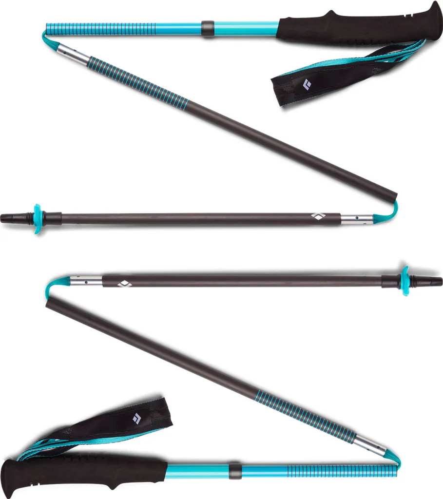 Bâtons de trail Black Diamond Distance Carbon Z 100 cm Carbone Femme