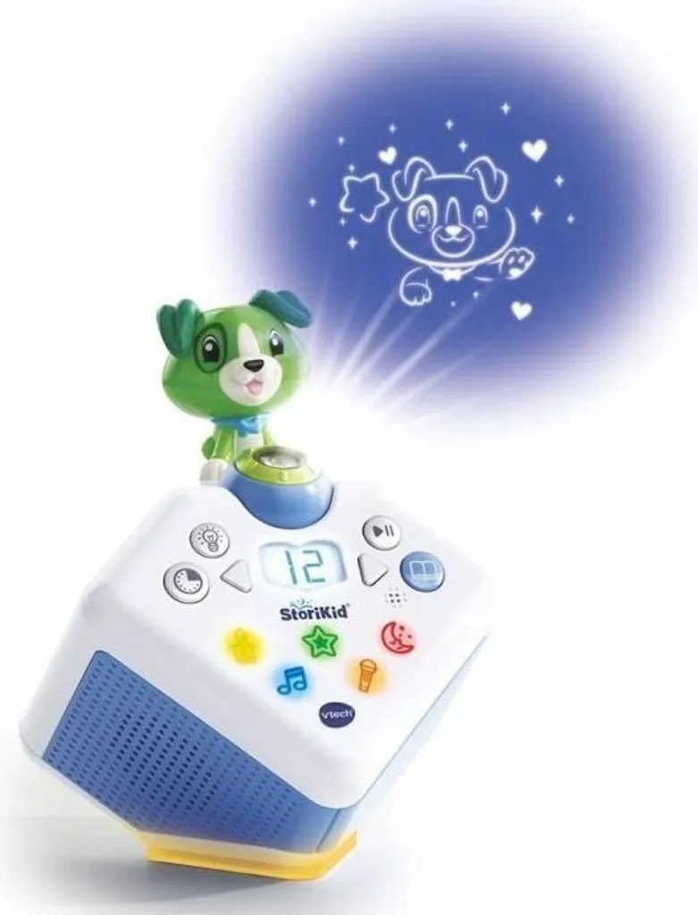 Vtech StoriKid Projecteur d'Histoires Interactif Vert 80 Contenus 3+