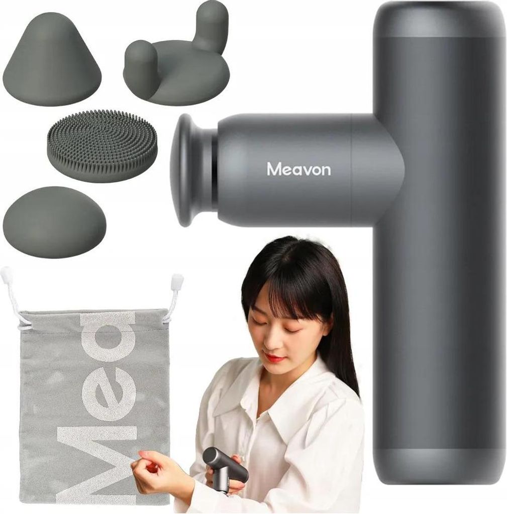 Pistolet Do Masażu Wibracyjny Masażer Meavon Mini Zdjęcie produktu 