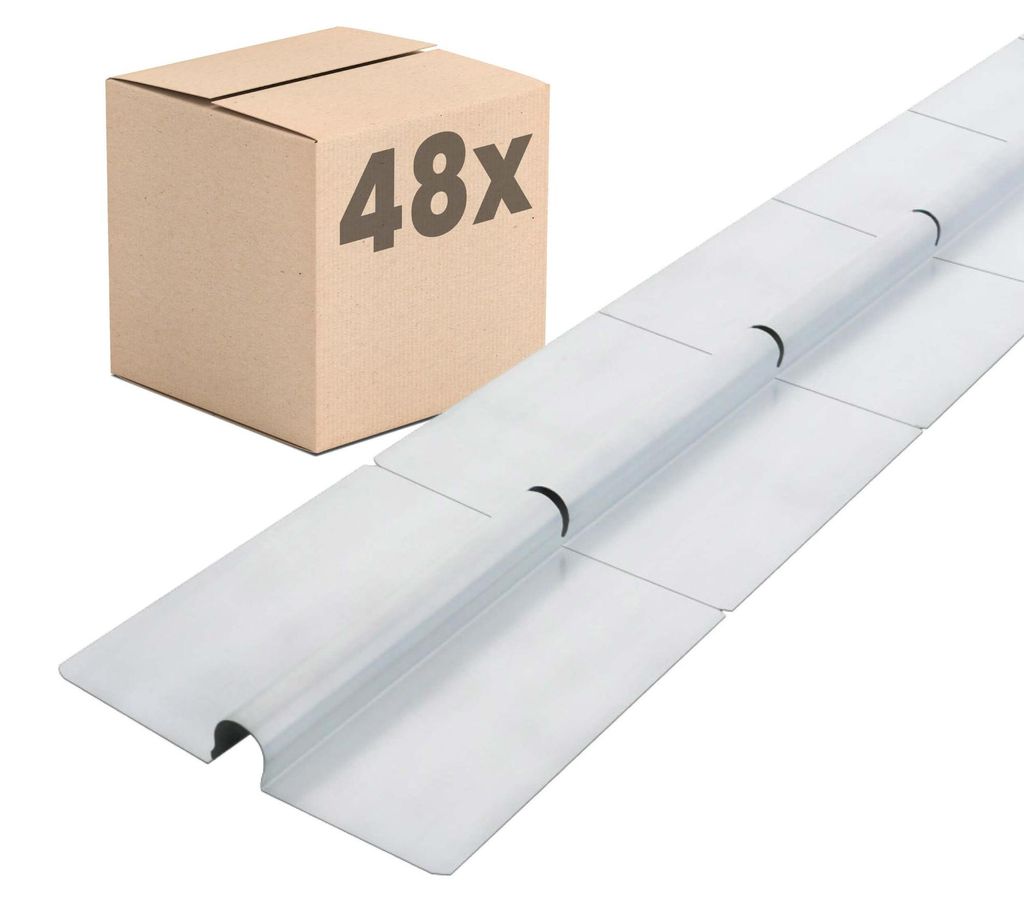 48x Dalsys Wärmeleitblech Fußbodenheizung 75cm für 16mm Produktbild 