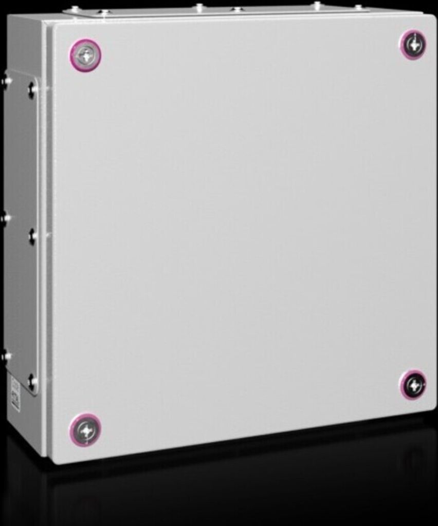 Rittal KX 1535.000 Installations-Gehäuse, Wand-Gehäuse 300 x 300 x 120 Stahlblech Lichtgrau 1 St