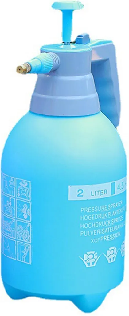 Vaporisateur de Jardin 2L en Plastique Bleu - Pulvérisateur à Pression
