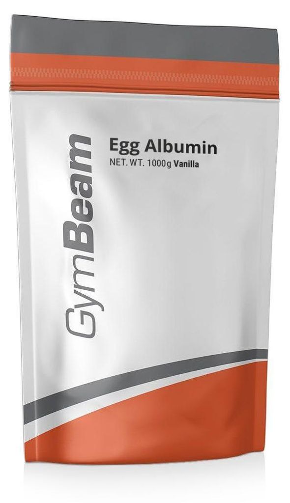 GymBeam - Ei-Albumin, 1000 g, Vanille Produktbild 