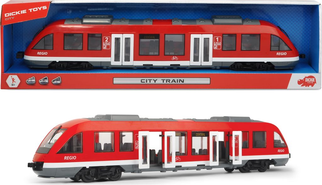 Dickie Toys Tram urbano con porte apribili Immagine del prodotto 