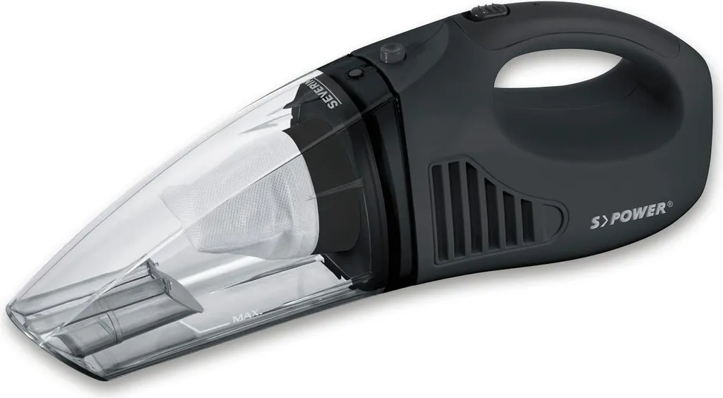 Aspirateur à main sans fil noir puissant pour nettoyage rapide maison