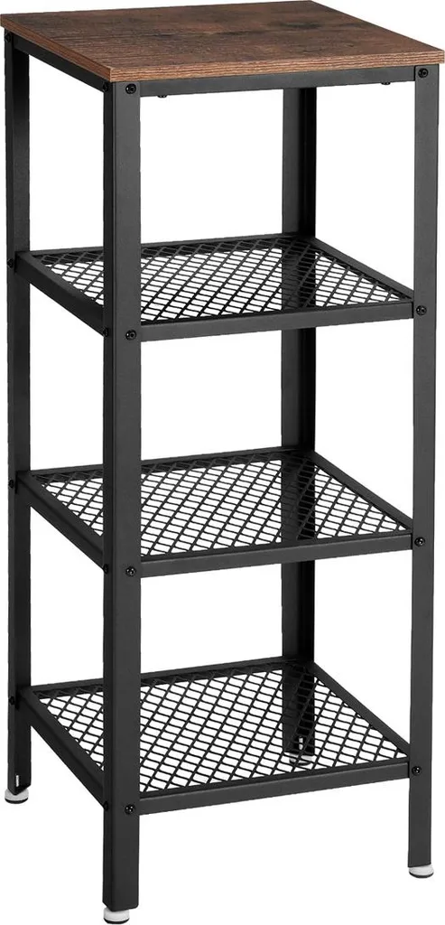 Étagère de rangement polyvalente pour cuisine ou salon design industriel