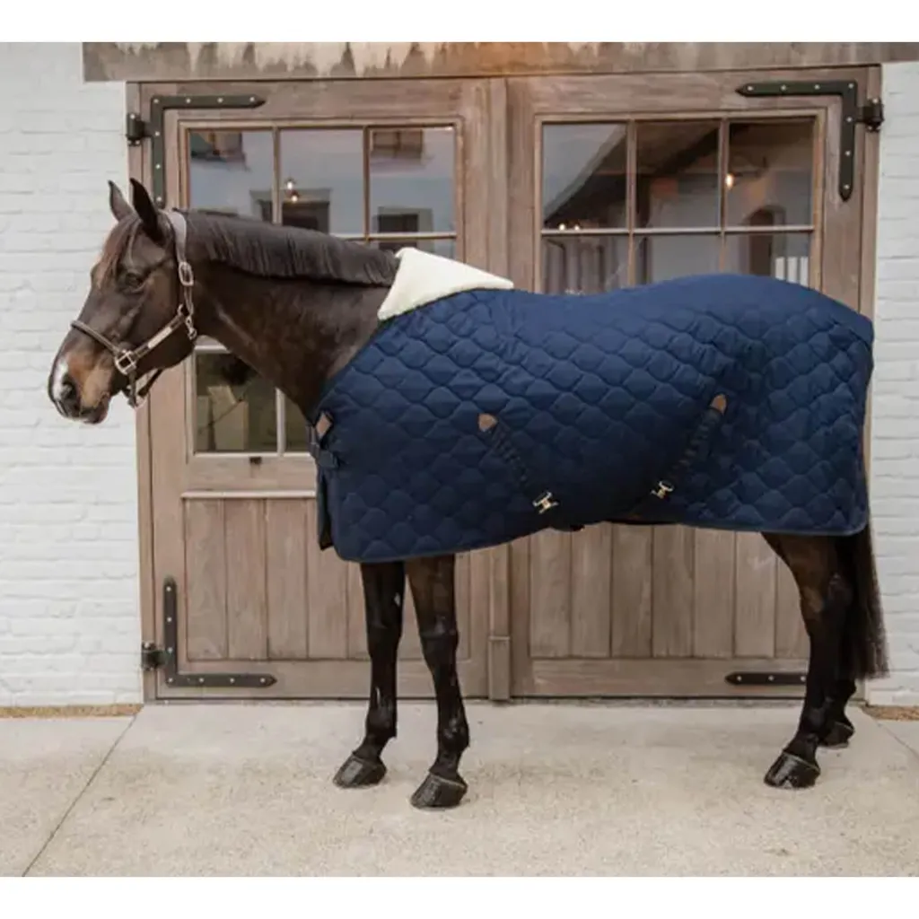 Couverture Kentucky 100g Marine 155 Anti-Frottements pour Cheval Sensible - 2