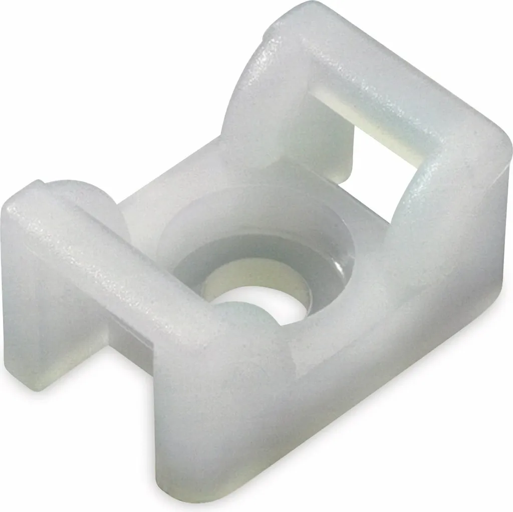 Support de fixation pour câbles KR6G5 HellermannTyton montage vis