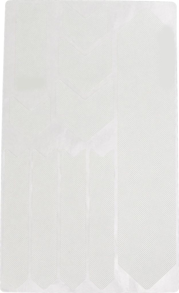 ENLEE 3D-Mountainbike-Schutzaufkleber-Set, stoßfest, dekorativer Fahrradaufkleber, transparentes Muster für Rahmen