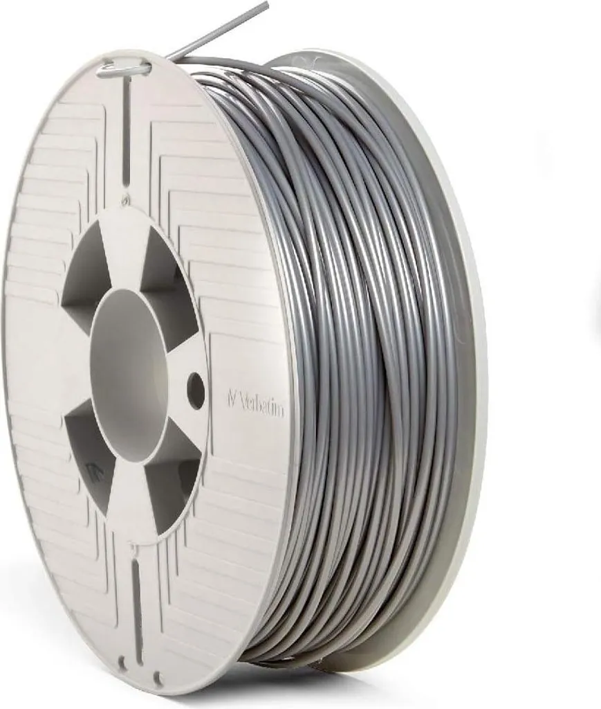 Bobine filament Verbatim PLA 2.85mm 1kg pour impression 3D argent