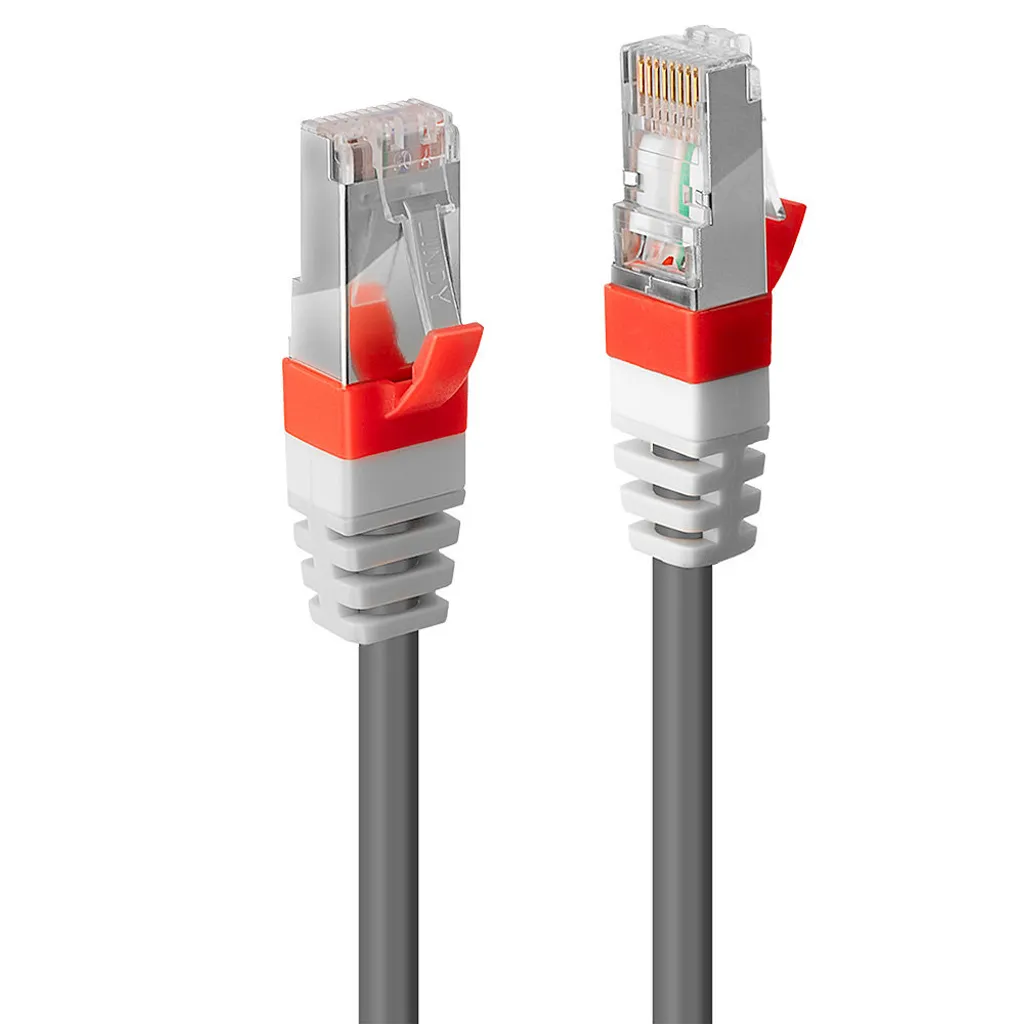 Cavo Patch Lindy 45355 Cat6A 5m LSOH Grigio | 100% Testato ISO/IEC