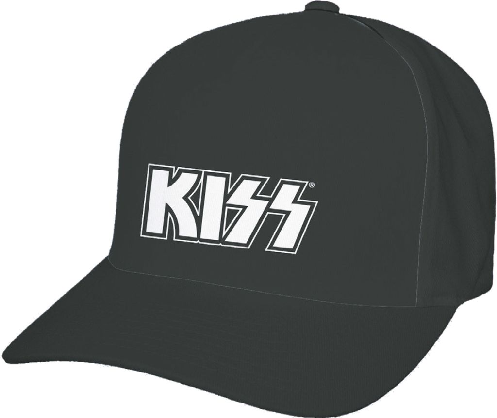 KISS - Kappe Rockband Cap Cappy Uni Damen Herren Basecap Baseballkappe verstellbar Schwarz