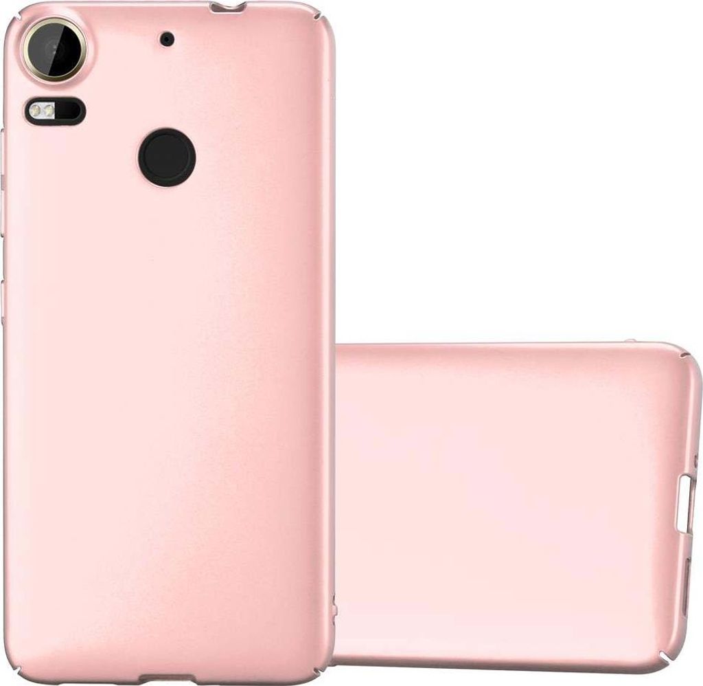 Cadorabo Hülle für HTC Desire 10 PRO Schutzhülle in Rosa Hard Case Handy Hülle Etui