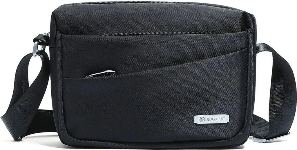 Sac banane de voyage Boiseen Travis homme - Sacoche noire pour vos sorties