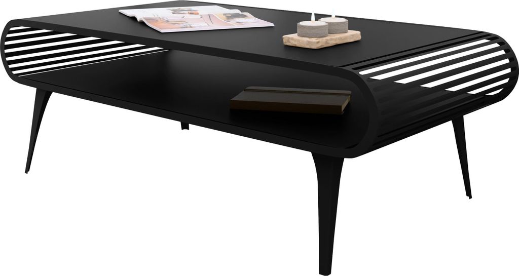 MIRJAN24 Couchtisch Aristo, Wohnzimmer Kaffeetisch, Basis Produktbild 