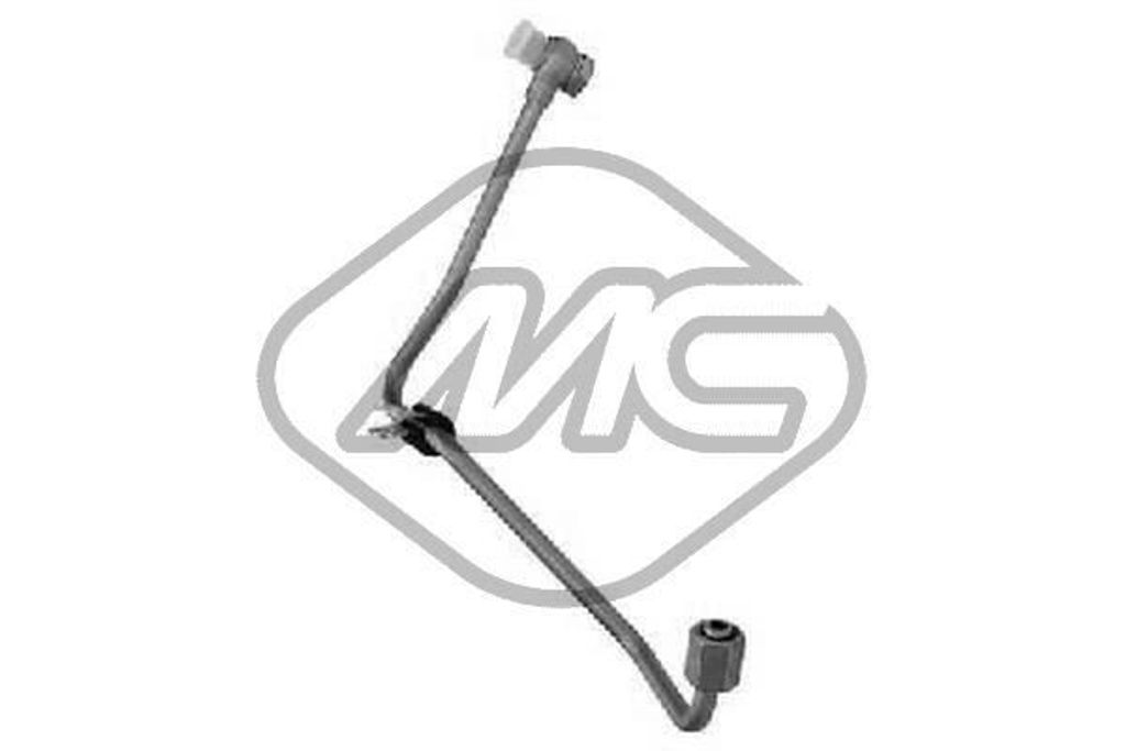 Metalcaucho Ölleitung für Turbolader Ölvorlaufleitung Turbolader 92426 für VW Transporter V Bus (7HB, 7HJ, 7EB, 7EJ, 7EF, 7EG, 7HF, 7EC) Multiv...