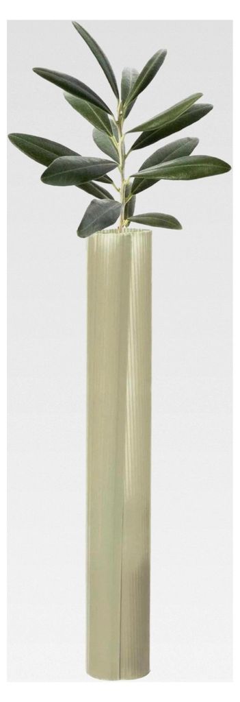 Obstbaumschutz-Hülle, Wuchshülle und Verbissschutz für Obstbäume, 60 cm Höhe, Ø 65-80 mm, hellgrün