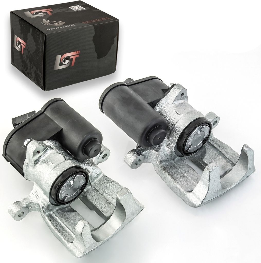 Set Bremssattel Bremszange Stellmotor hinten links rechts Produktbild 
