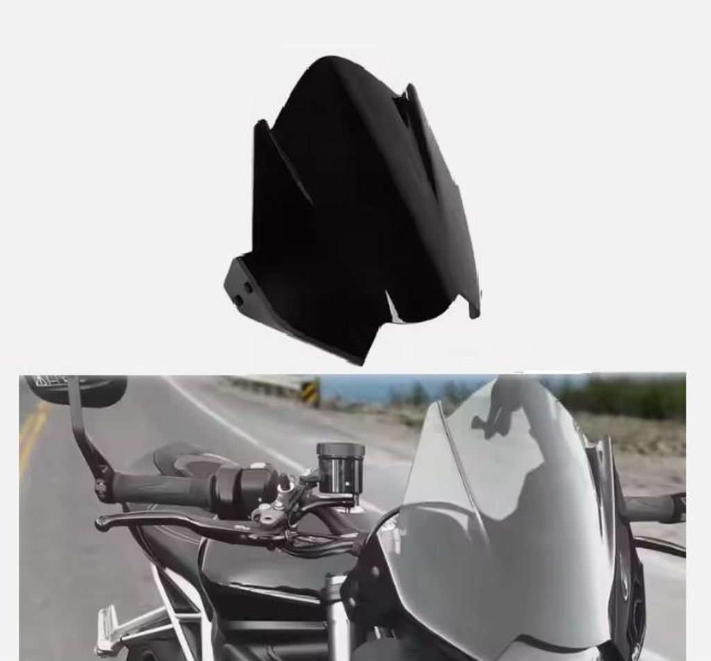 TopX Zubehör WINDSCHUTZSCHEIBE TRIUMPH SPEED STREET TRIPLE R RS 765 16 22 VERKLEIDUNG HIT