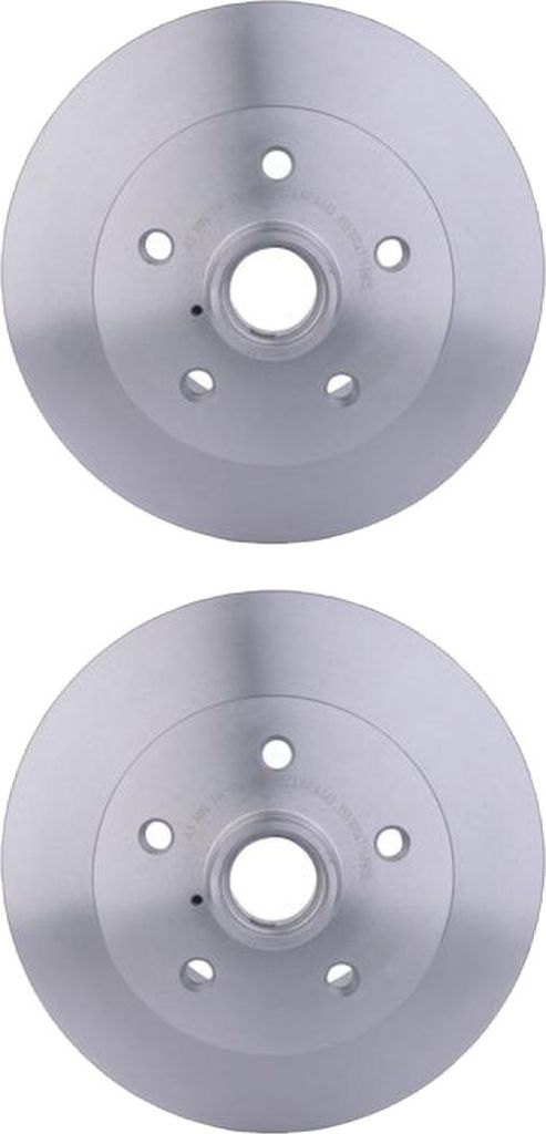 2 Bremsscheiben voll Ø 45,2 mm 13 mm HELLA passend für u.a. VW TRANSPORTER