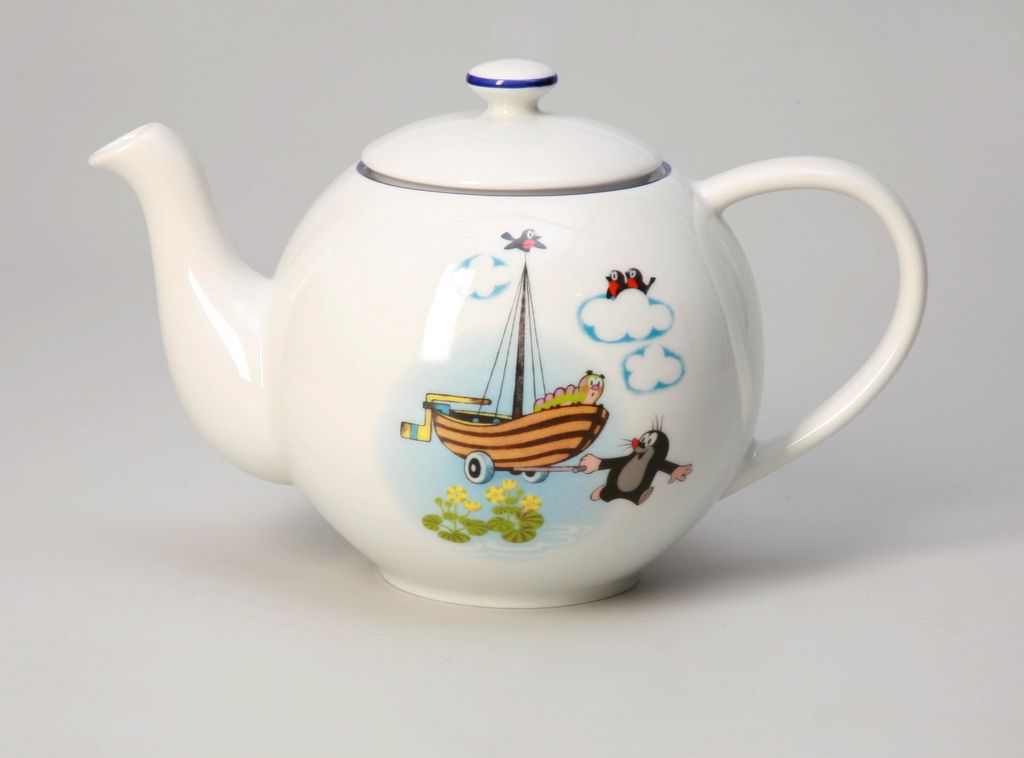Thun 1794 Maulwurf mit Boot, Teekanne Produktbild 