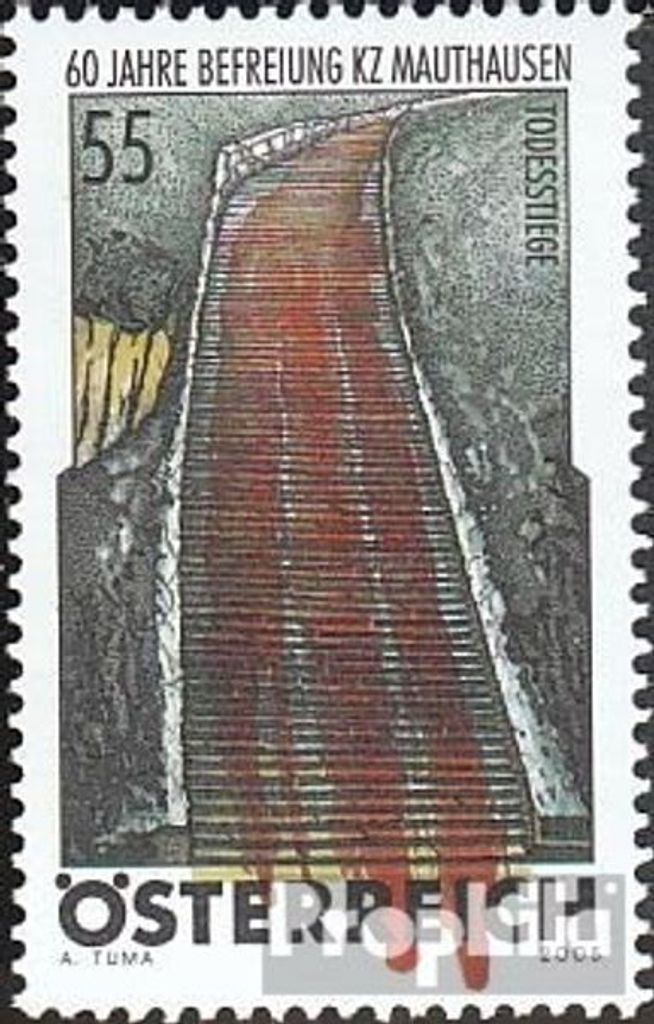 Briefmarken Österreich 2005 Mi 2528 (kompl.Ausg.) postfrisch Mauthausen