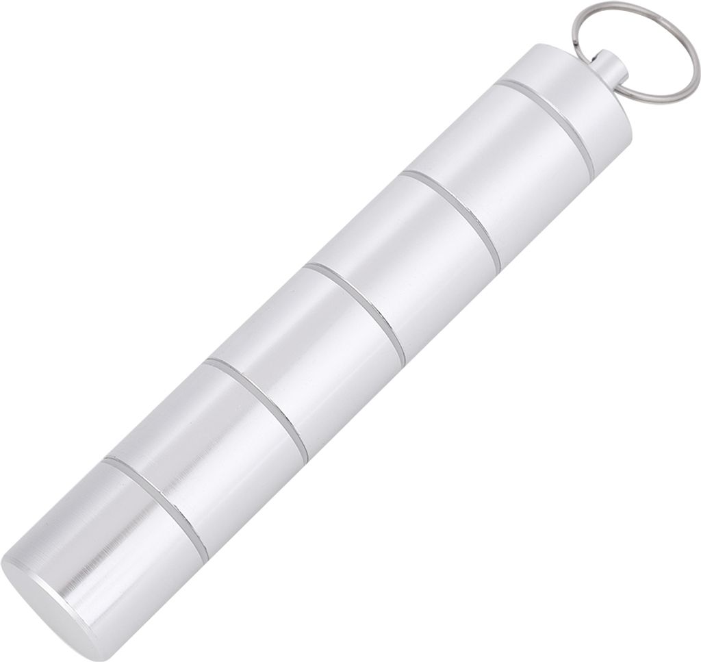 Tragbare Mini-Pillendose, wasserdicht, Medikamentenflasche, Produktbild 