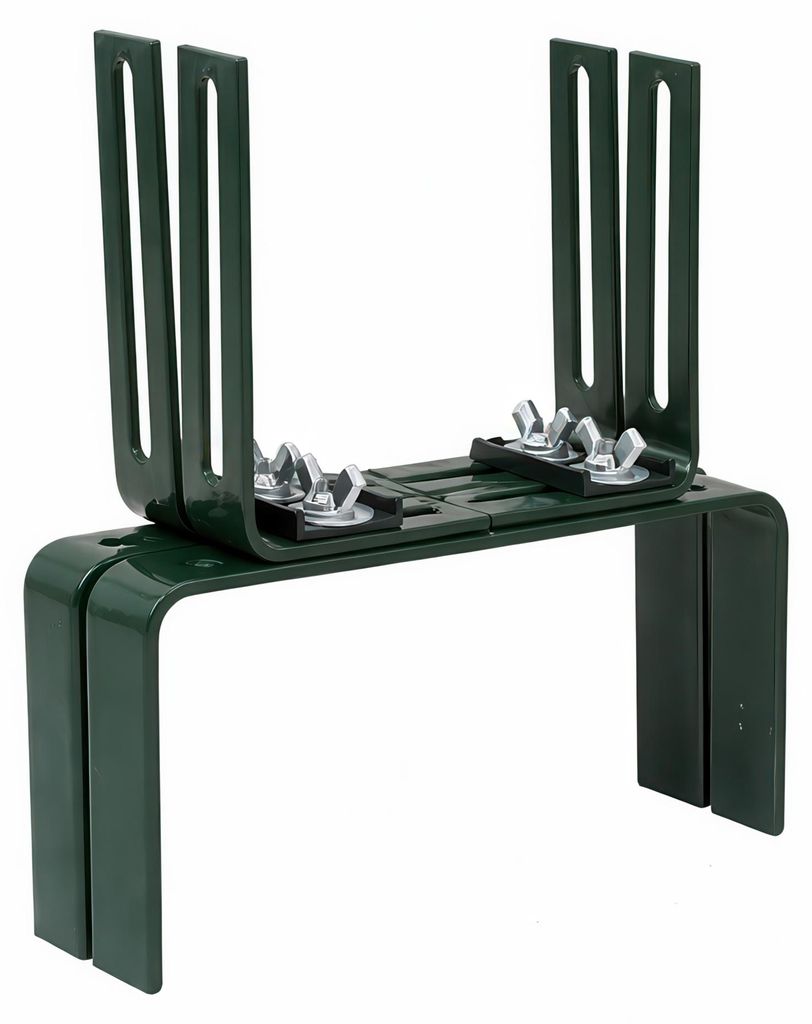 Siena Garden Blumenkastenhalter H-Form für Brüstungen, grün Produktbild 