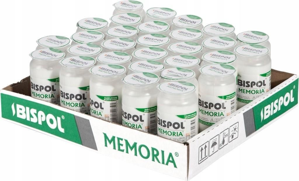 Wkłady do zniczy olejowe BISPOL WO2 48H 30szt. Zdjęcie produktu 