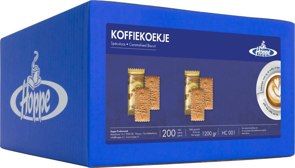 Hoppe Kaffeekekse Brüssel (200 Stück) Produktbild 