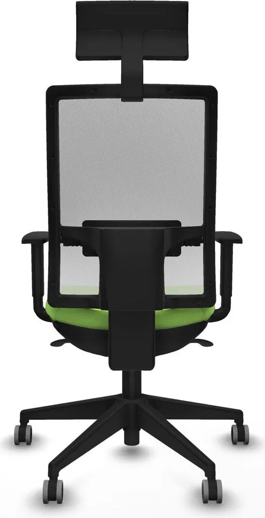 Siège de bureau pour télétravail confortable et design vert clair - 5