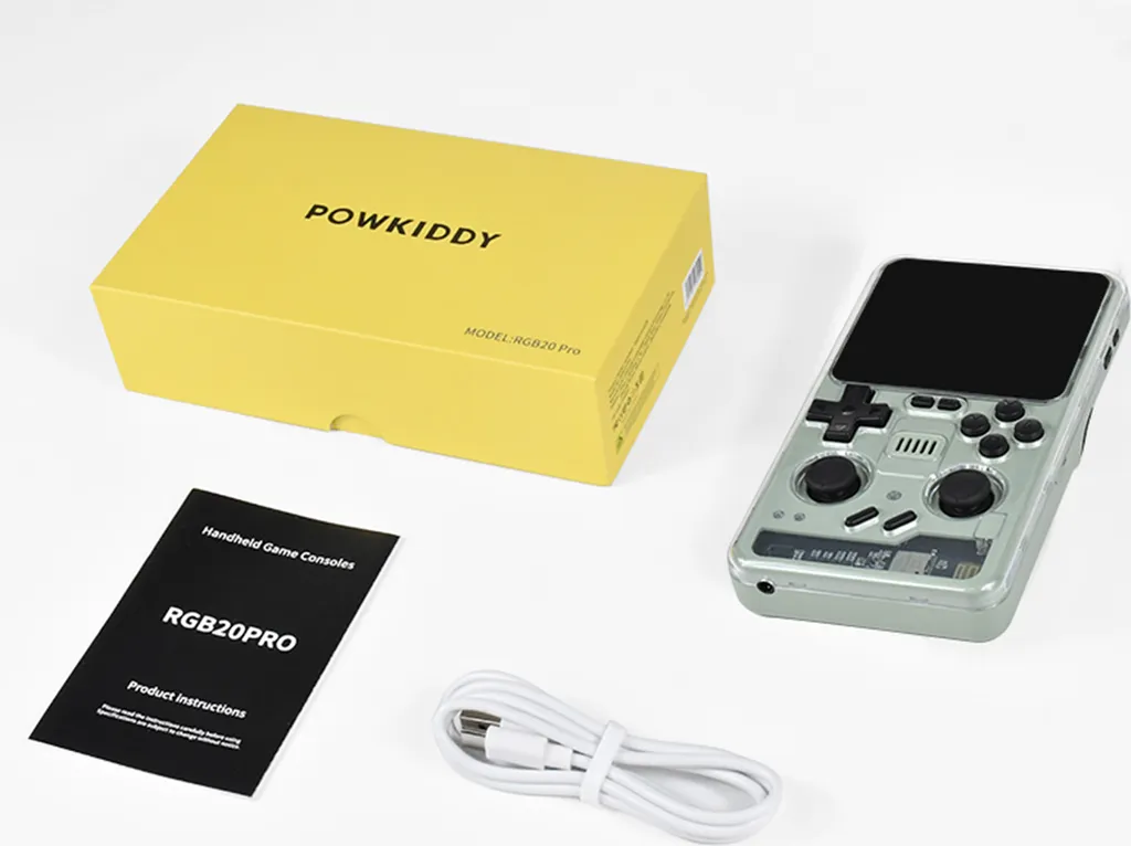 Console POWKIDDY RGB20Pro 3.2" IPS Linux Rechargeable Type-C 64Go - 14