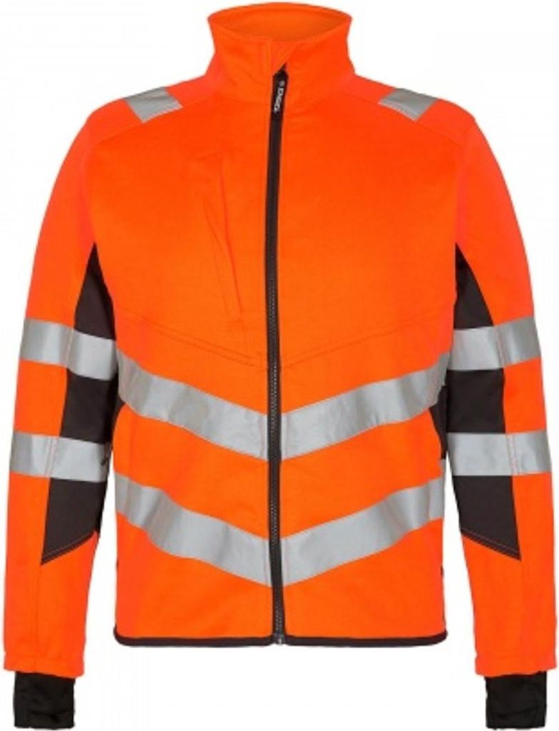 F. Engel Safety Arbeitsjacke, Orange/Anthrazit Grau, Gr. 5XL