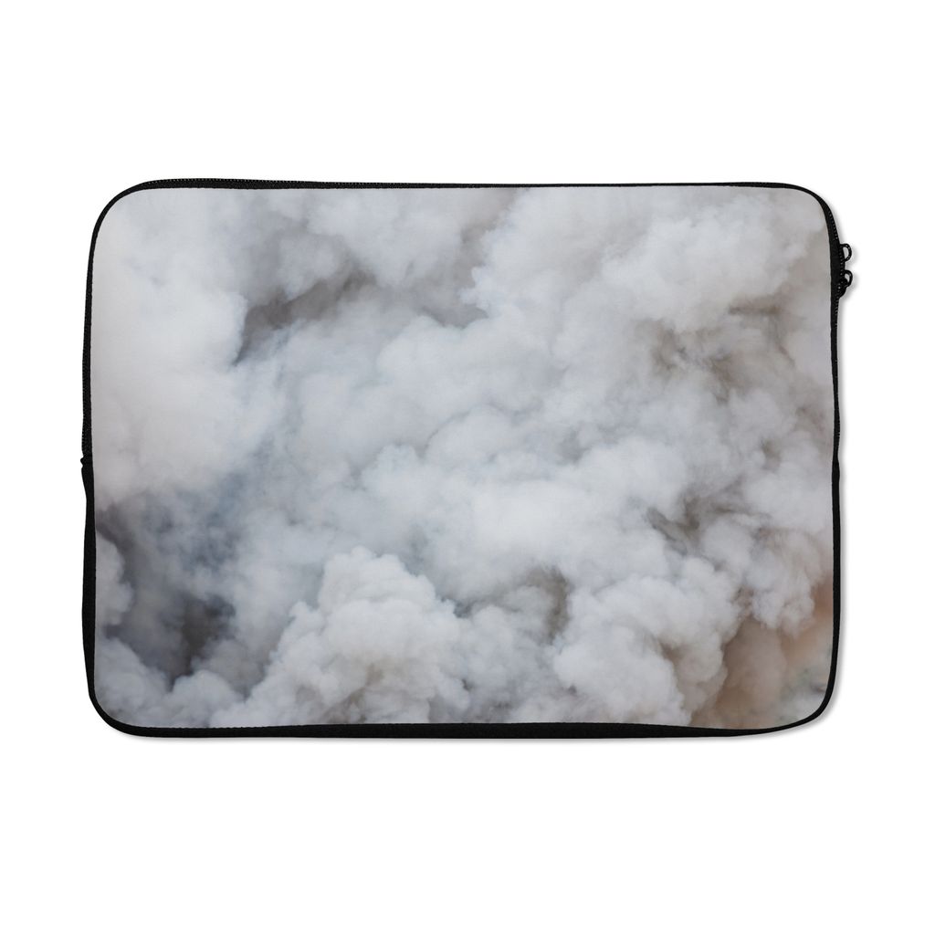 MuchoWow Laptop Hülle 13 Zoll Kleine Nebelschwaden Laptoptasche - Laptophülle - Sleeve - Rundumschutz