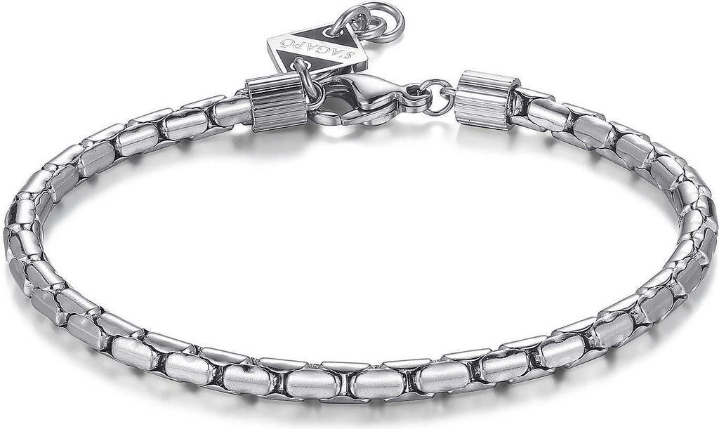 Armbanden Sagapò Silber   Kollektion Ripple - mann Produktbild 