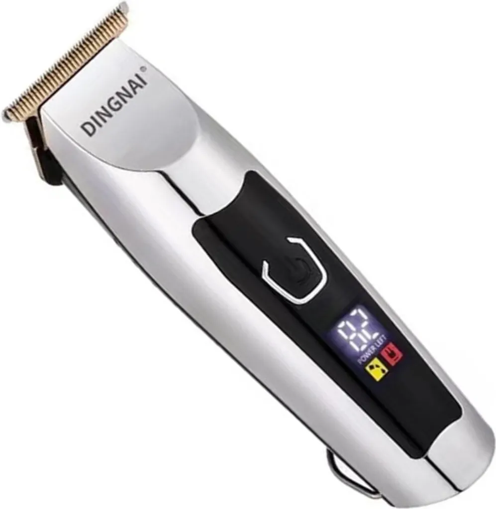Tondeuse à Cheveux LCD avec Kit de Coiffure Complet Ciseaux Acier INF