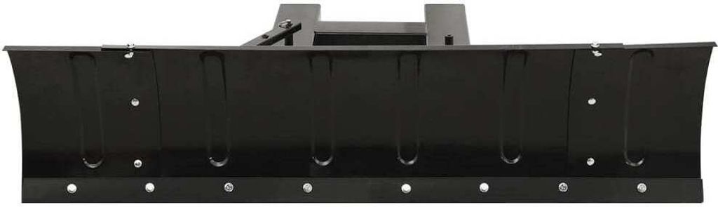 vidaXL Schneeschild für Gabelstapler 150x38 cm Schwarz Produktbild 
