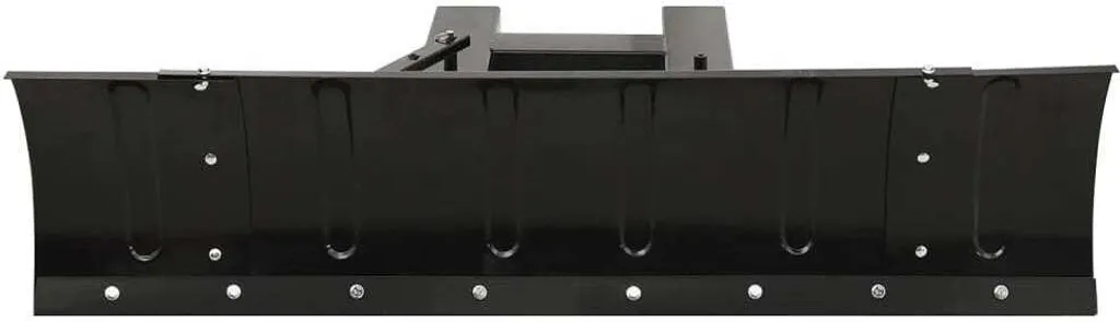 Lame à neige vidaXL 150x38 cm en acier noir pour fourches chariot