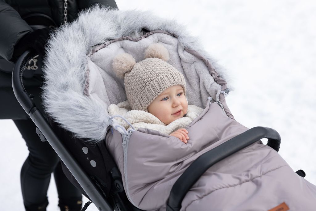 SENSILLO - Fußsack Kinderwagen Winter - Außenstoff Produktbild 14