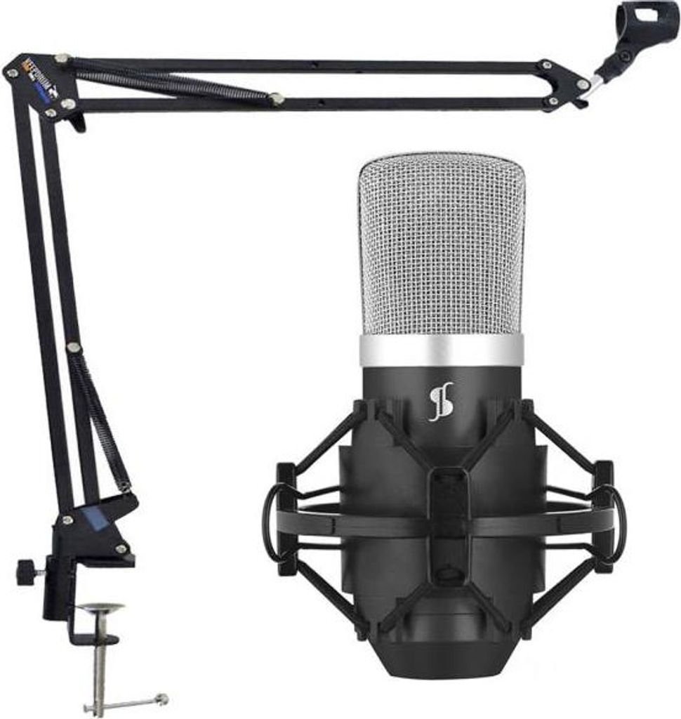 Stagg SUM40 USB Kondensatormikrofon mit Gelenkarm