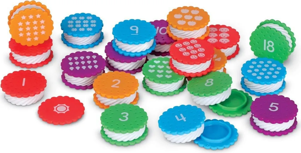 Jeu de Manipulation Mathématique Mini Number Treats Multicolores Enfant - 4