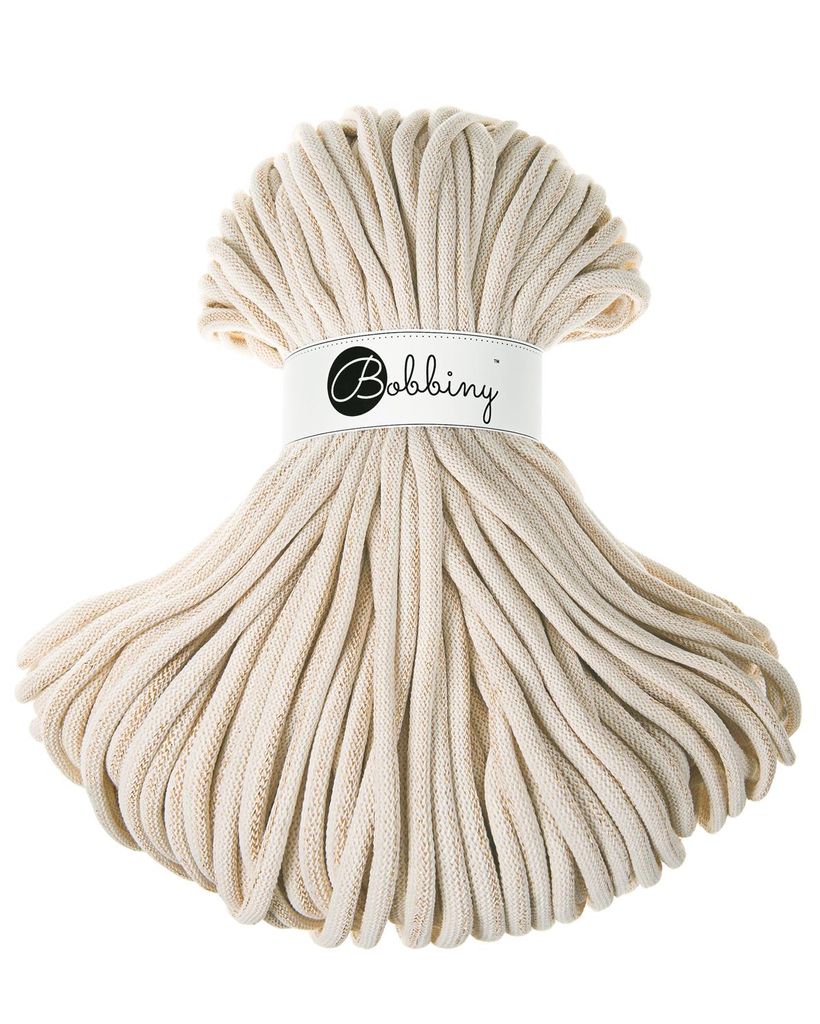Bobine Jumbo 9 mm 100 m Cordon naturel doré Image du produit 