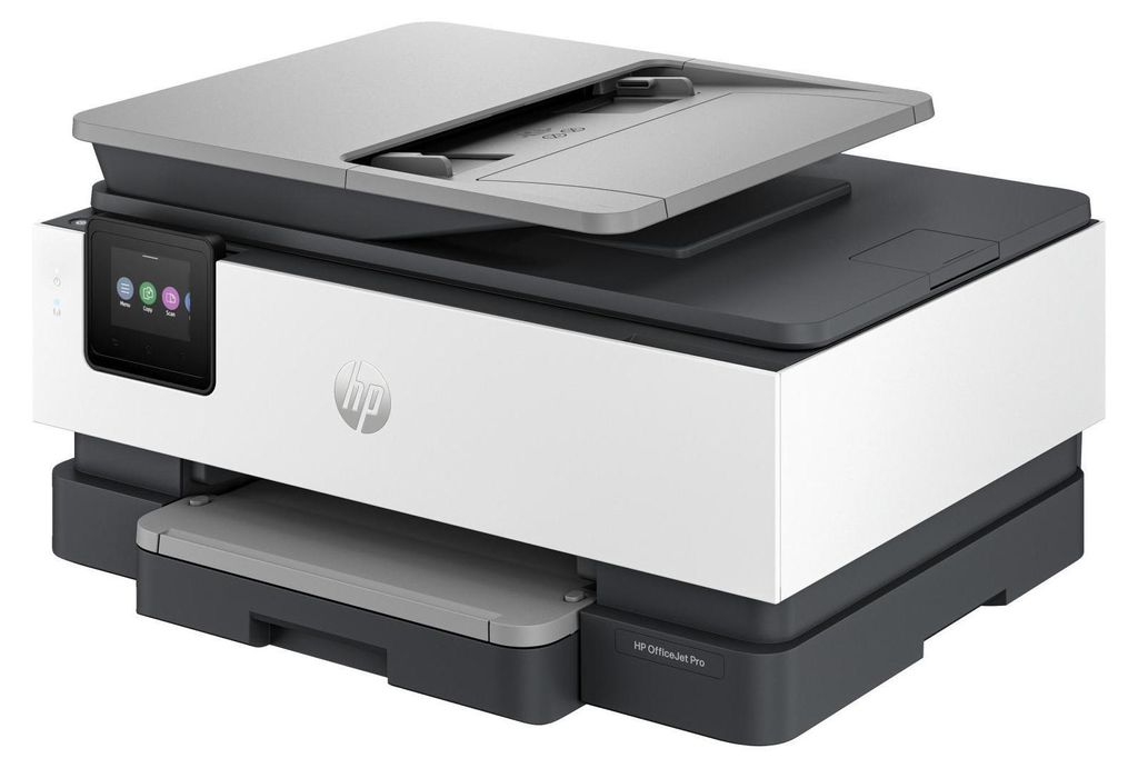 A studio shot of an HP OfficeJet Pro printer.