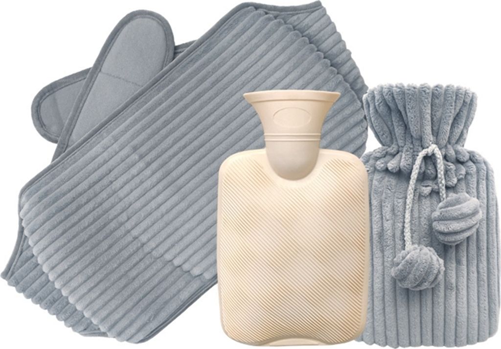 Wärmflasche 1000mL,Wärmflaschengürtel 3 in 1, zur Produktbild 1