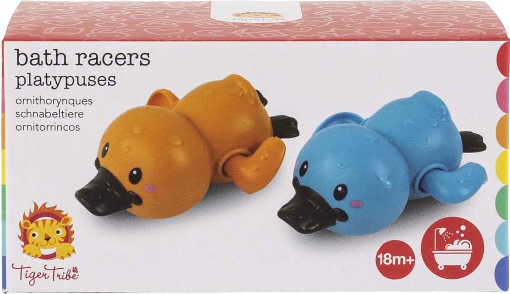 Badracers Schnabeltier Badespielzeug aufziehbar mehrfarbig